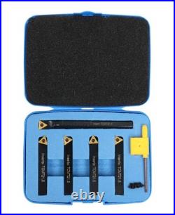 3/8 5ps/set Indexable Turning Tool Set (4Ps turning + 1 PC boring), 2386-0038