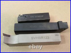 3 pcs SVHBR123 SDJCL123 NTK CTPAR20F 3/4 shank lathe tools SVHBR SDJCL 12 3