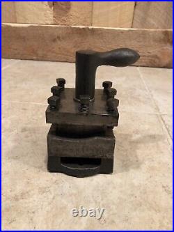 4-Way Quick Change Tool Post Holder 3 x 3 Lathe Logan South Bend Atlas Leblond