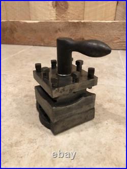 4-Way Quick Change Tool Post Holder 3 x 3 Lathe Logan South Bend Atlas Leblond