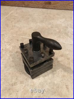 4-Way Quick Change Tool Post Holder 3 x 3 Lathe Logan South Bend Atlas Leblond