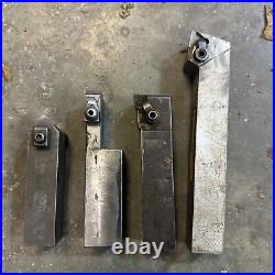 4pc 1 Shank Metal Lathe Indexable Carbide Insert Tool Holders Kennametal Carbol