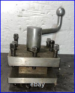 5 LATHE 4 WAY TOOL POST Machinist Used