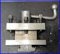 5 LATHE 4 WAY TOOL POST Machinist Used