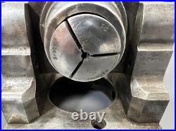 5c Tilting Machinist Lathe Indexer Fixture With Hardinge 8/32 Collet