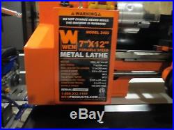 7 in x 12 in Precision Shop Garage Hobby Benchtop Mini Metal Lathe Tool Machine