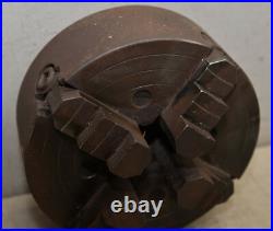 8 diameter 4 jaw independent manual lathe chuck machinist tool 2 1/4 dia X 8TPI