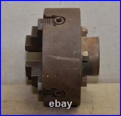 8 diameter 4 jaw independent manual lathe chuck machinist tool 2 1/4 dia X 8TPI