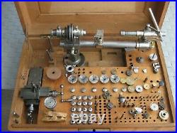 8 mm Vintage Star Co watchmaker lathe set-quality Swiss Made