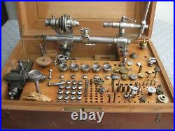 8 mm Vintage Star Co watchmaker lathe set-quality Swiss Made