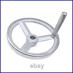 80-400mm Cast Iron Hand Wheel Chrome Plated Handwheel For Milling Machine Lathe