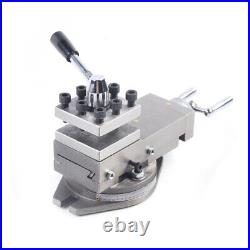 80mm Metal Lathe Machine Tool Holder Universal AT300 Lathe Tool Post Assembly