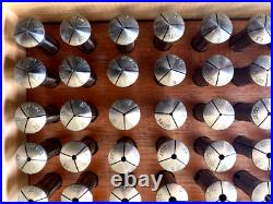 (87 Pieces) Levin D 10MM Collets, 1-80, Watchmakers Lathe Tools