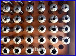 (87 Pieces) Levin D 10MM Collets, 1-80, Watchmakers Lathe Tools