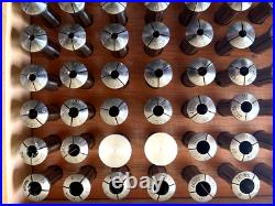 (87 Pieces) Levin D 10MM Collets, 1-80, Watchmakers Lathe Tools