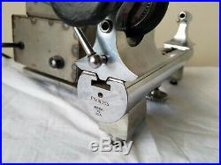 8MM Peerless Marshal Watchmakers Lathe withCross slide, Faceplate, & Accessories
