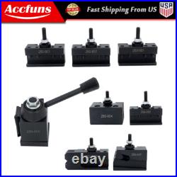 8PCS Set OXA 250-000 Wedge Type Tool Post Set For Mini Lathe up to 8