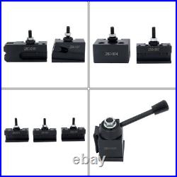 8PCS Set OXA 250-000 Wedge Type Tool Post Set For Mini Lathe up to 8