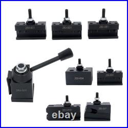 8Pcs Quick Change Tool Post Holder Set Mini Lathe Up to 8 OXA 250-000