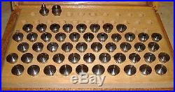 8mm Collet Set for Watchmakers Lathe, 52 pieces