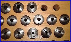 8mm Collet Set for Watchmakers Lathe, 52 pieces