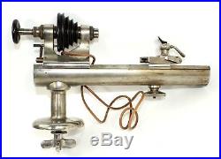 8mm ELSON Watchmakers / Jewelers Lathe WITH RACINE MOTOR AND FOOT CONTROL BX798