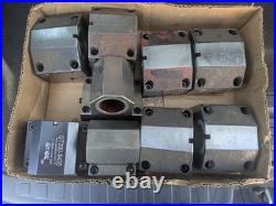 (9) Assorted CNC Lathe Static Tool Holder Blocks