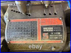 9 South Bend Lathe 415-YA Bench Top With Tooling & Craftsman Radial Drill Press