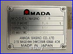 AMADA WASINO AI-8 CNC LIVE TOOL C Y AXIS TURNING LATHE ROBOT FANUC 32i