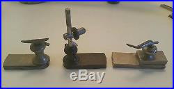 Antique Jewelers Watchmakers Lathe With Accessories