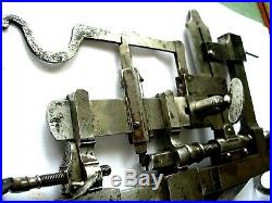 ANTIQUE WHEEL or CUTTING tailler fusée MACHINE WATCHMAKER TOPPING TOOL LATHE 18