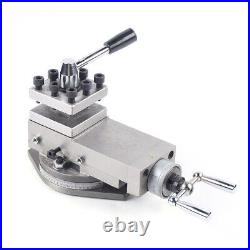 AT300 Lathe Tool Post Assembly Aperture Universal 100mm Disc Diameter Durable