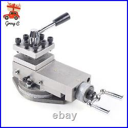 AT300 Lathe Tool Post Tool Holder Assembly 80mm Stroke Mini Lathe Accessories