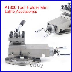 AT300 Mini Lathe Tool Holder Assembly Bracket Lathe Metal Accessories 16mm Slot