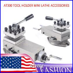 AT300 Mini Lathe Tool Holder Post Assembly Metal Lathe Accessories Bracket 16mm