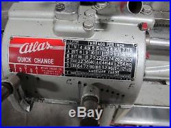 ATLAS 10 INCH Lathe Model TH48 Lot of Tooling Vintage Nice USA Made