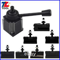 AXA 250-111 Wedge Tool Post Set For Lathe 6-12 Plus 2 Extra Tool Holder