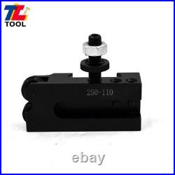 AXA 250-111 Wedge Tool Post Set For Lathe 6-12 Plus 2 Extra Tool Holder