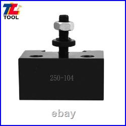 AXA 250-111 Wedge Tool Post Set For Lathe 6-12 Plus 2 Extra Tool Holder