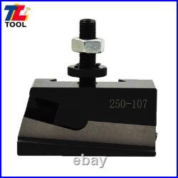 AXA 250-111 Wedge Tool Post Set For Lathe 6-12 Plus 2 Extra Tool Holder