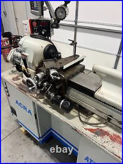 Acra ATL-618EVS Tool Room Lathe Hardinge HLVH-EM, English and Metric Threading, D