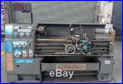 Acra-turn 14/20x40 Gap Bed Engine Tool Room Lathe 3 Jaw Chuck Dro's Tool Post