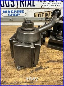 Aloris CXA QCTP Tool Post F or Lathe With 7 Holders