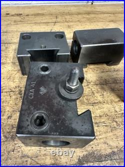 Aloris CXA QCTP Tool Post F or Lathe With 7 Holders