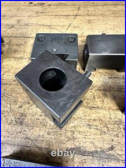 Aloris CXA QCTP Tool Post F or Lathe With 7 Holders