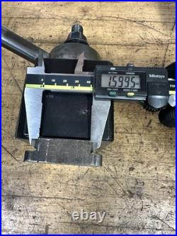 Aloris CXA QCTP Tool Post for Lathe With 5 Holders