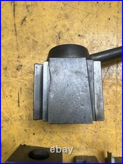 Aloris CXA Quick Change Tool Post Holder Set Metal Lathe Wedge Style