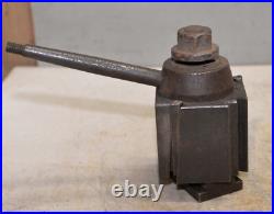 Aloris quick change tool post holder precision lathe machinist South Bend wedge