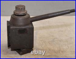 Aloris quick change tool post holder precision lathe machinist South Bend wedge