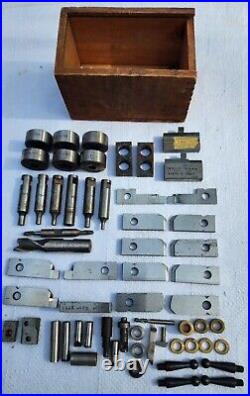 Angle Guage Block Machinist Toolmaker Bits Center Bore Ring CNC Lathe Tool Lot